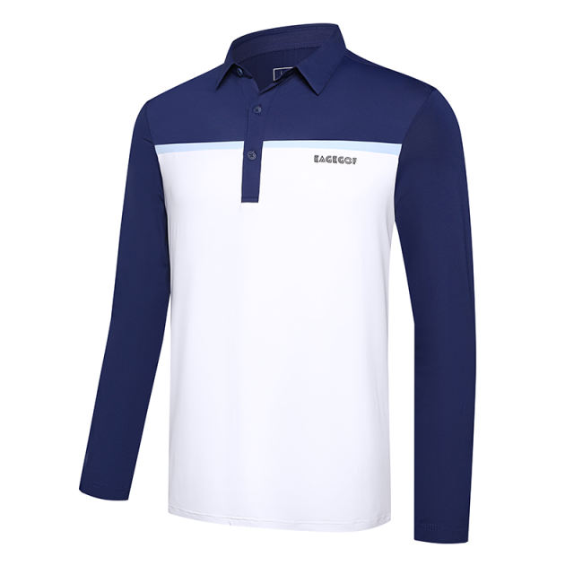 Golf Mens Long Sleeve Polo