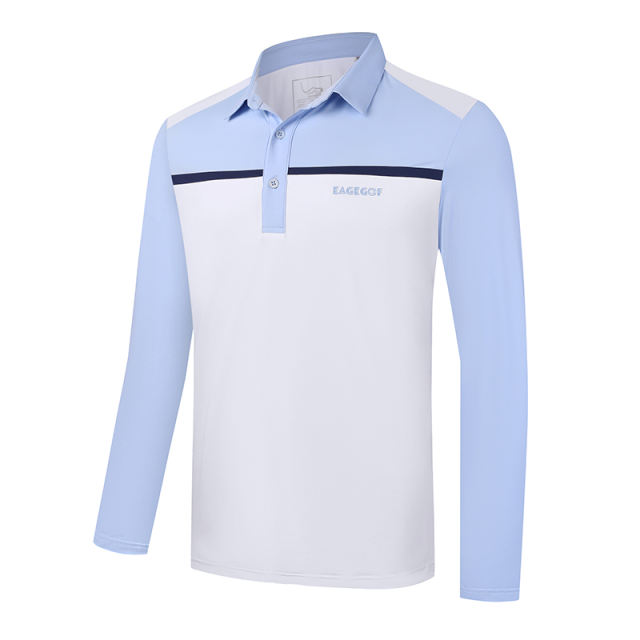 Golf Mens Long Sleeve Polo