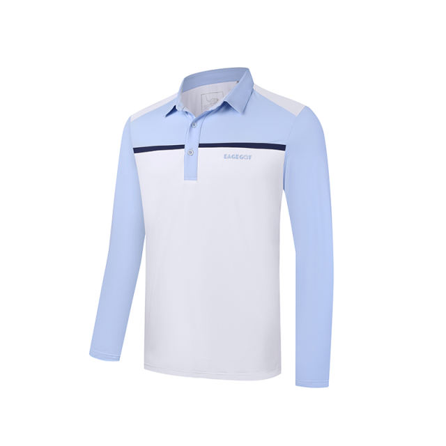 Golf Mens Long Sleeve Polo