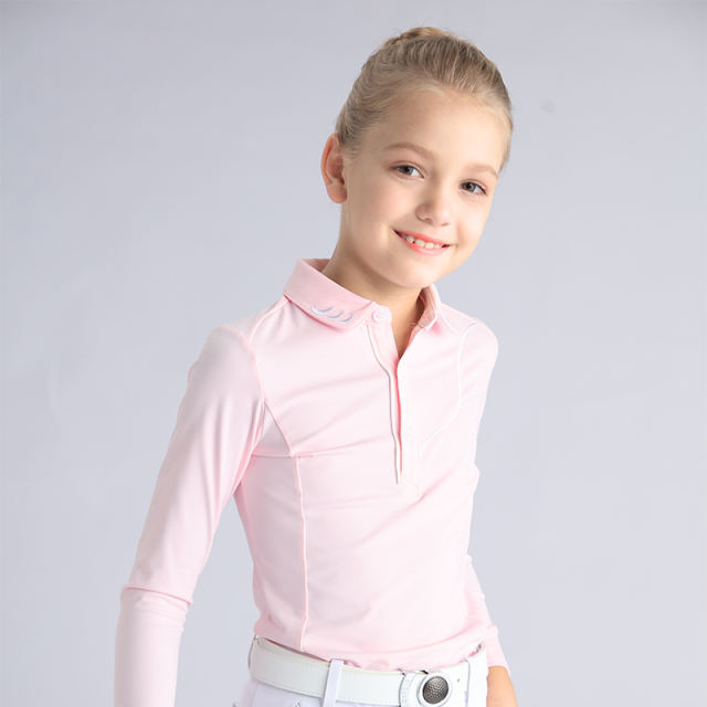 Womens Long Sleeve Polo