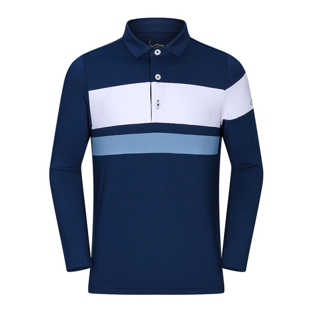 Golf Mens Long Sleeve Polo