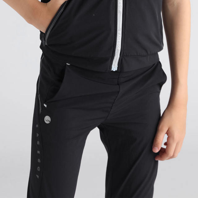 Eagegof Golf Boys' Casual Pants Exercise Outdoors   Black Series