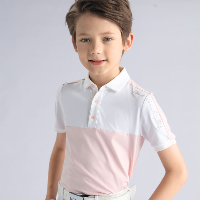 EAGEGOF GOLF SHIRT CLASSIC DESIGN WITH PIQUE FABRIC FOR BOY