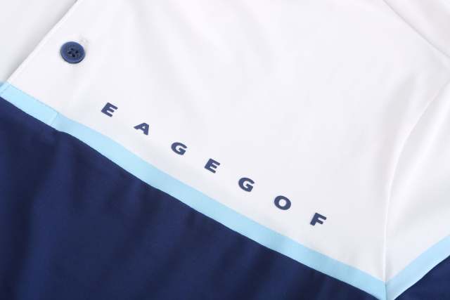 EAGEGOF Performance Golf Mens Polo nylon fabric cool feeling 4way stretch