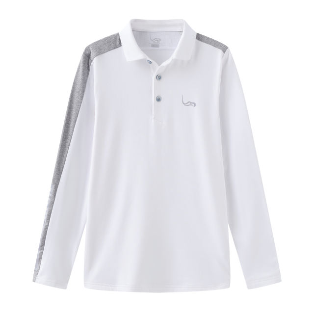 EAGEGOF Ultimate Fusion Long Sleeve Golf Polo: Elevate Your Style on and off the Greens