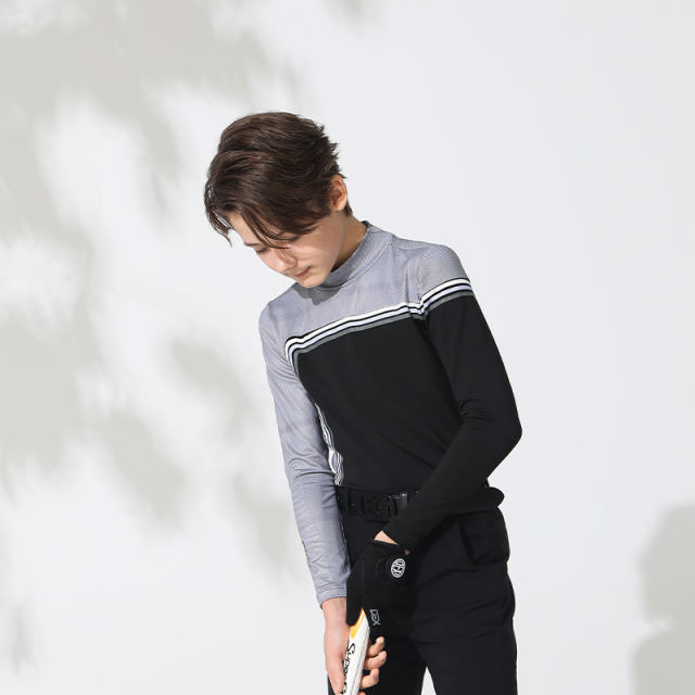 EAGEGOF Youth Golf Fashion Baselayer: Plush Four-Way Stretch Experience a New Wave of Swinging