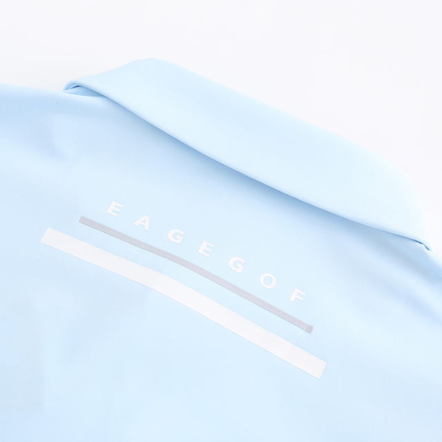 EAGEGOF Classic Solid Polo - Exquisite Taste for Adults Sky blue  color