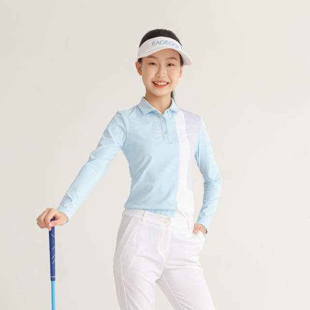 EAGEGOF Women's Long Sleeve Polo - Embrace Fashion, Unleash Charm, the Ultimate Choice in Breaking Golf Fashion Boundaries