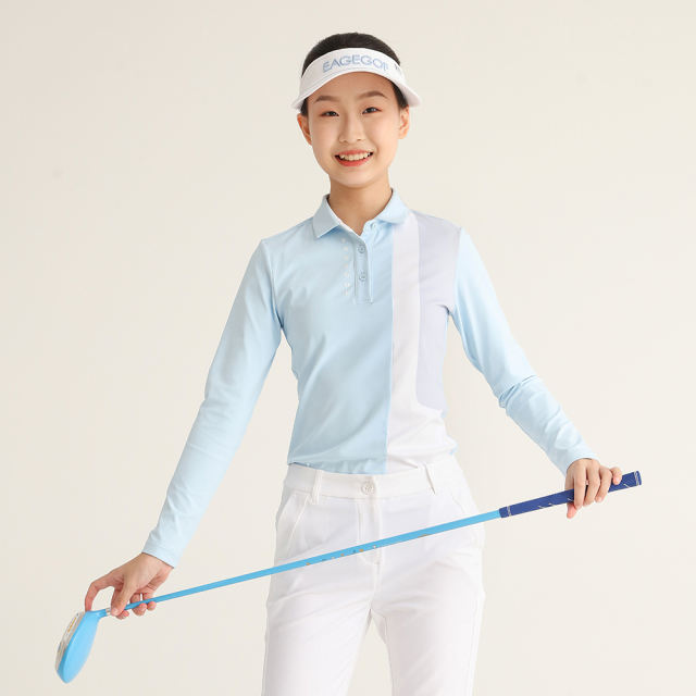 EAGEGOF Women's Long Sleeve Polo - Embrace Fashion, Unleash Charm, the Ultimate Choice in Breaking Golf Fashion Boundaries