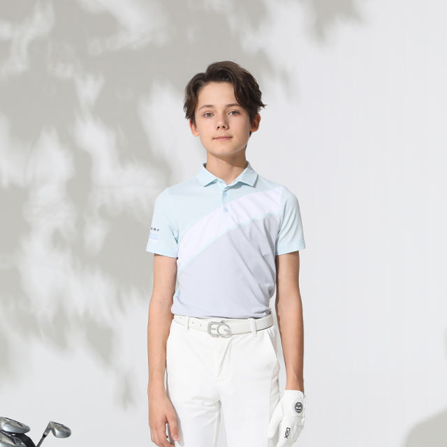 EAGEGOF Youth Golf Shirt - Stylish and Comfortable for Every Swing