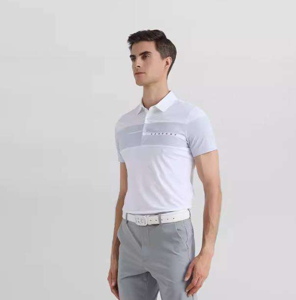EG golf wear Men's short-sleeved T-shirt New summer golf clothes Wicks instant drying POLO shirt