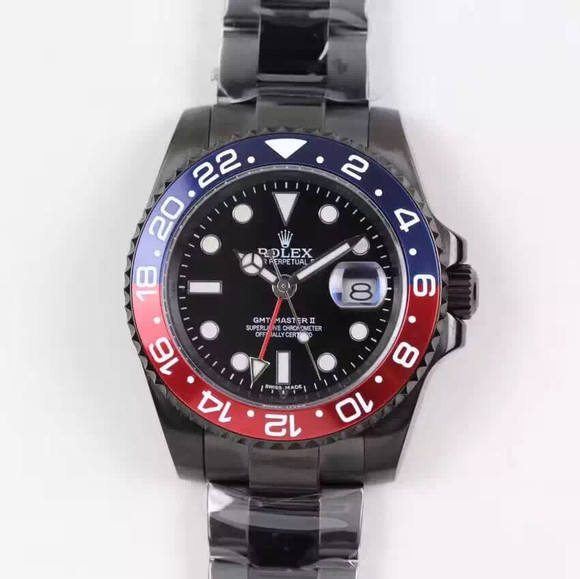 勞力士 Rolex 格林尼治型Ⅱ 兩地時間GMT  黑曜版