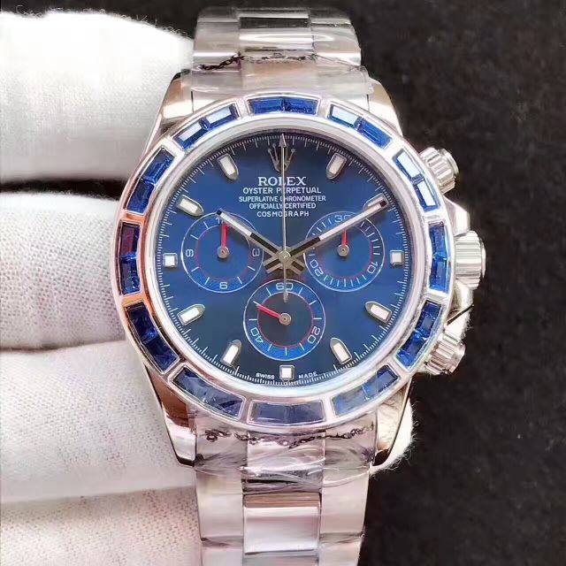 勞力士ROLEX宇宙計型迪通拿系列116505-0002藍面  男士自動機械手表