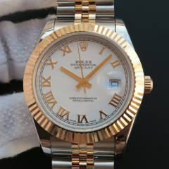 勞力士日誌型II系列126333包金版，純18k包金，包金厚度15微米，錶帶金重1.85克，圈口金重