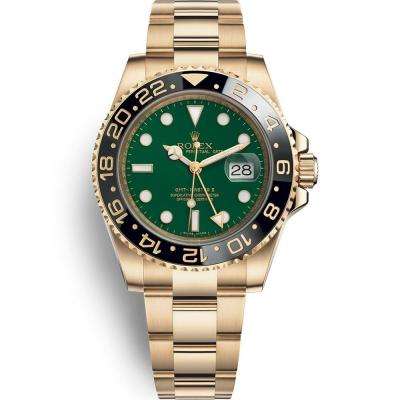 EW勞力士格林尼治型II系列116718-LN-78208 綠盤腕表 全金GMT