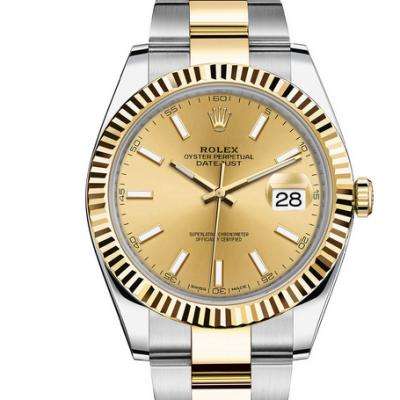 勞力士日誌型系列126333-0009機械男士手錶。