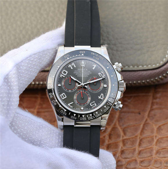JH勞力士迪通拿全新升級版本 橡膠錶帶 自動機械機芯 男士腕表