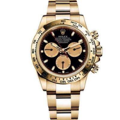 JH廠勞力士m116508-0009迪通拿系列計時機械手表（金色） 頂級複刻表