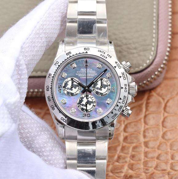 JH最新定制升級版本勞力士Rolex超級宇宙計時迪通拿升級版本 自動機械機芯 男士腕表 精鋼錶帶