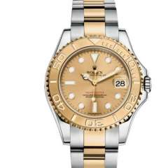 一比一複刻勞力士遊艇名仕?系列168623-78753男士機械手表 包金版