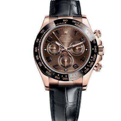 勞力士116515LN-L(FC) v5版宇宙計型迪通拿系列咖啡面手錶