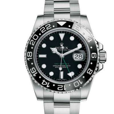 EW廠勞力士116710LN-78200格林尼治系列黑面陶瓷圈男士機械手表
