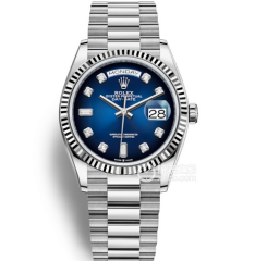 EW廠V2勞力士星期日曆型系列m128239-0023藍盤鋼帶男士機械表 新款