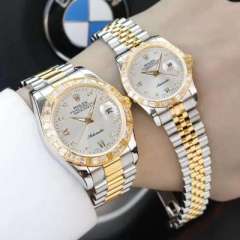 勞力士日誌型系列情侶男女機械鑲鑽對表（單價價格）