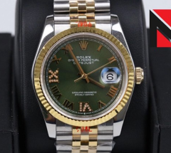 GM廠複刻勞力士日誌女士18k包金鋼帶女士機械腕表