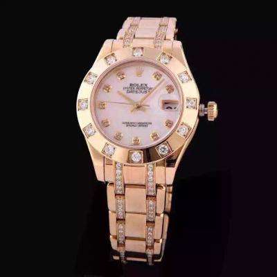 勞力士機械情侶表。