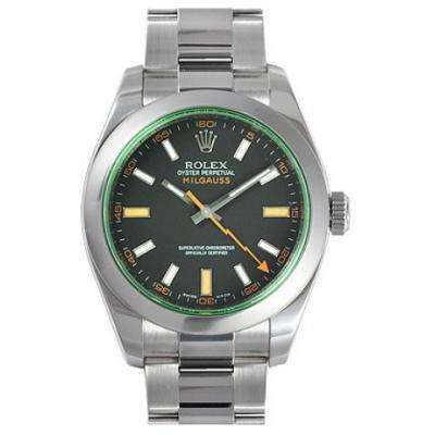 勞力士3131機芯閃電針綠玻璃116400-GV-72400綠玻璃。