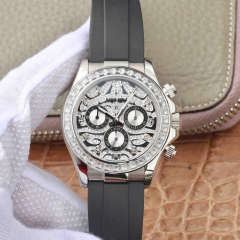 BGF勞力士蠔式恒動宇宙計型迪通拿116588 TBR 名貴 圈口鑲嵌36顆梯形鑽石