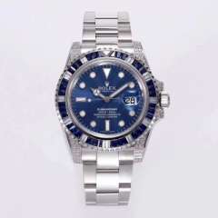 GS勞力士SUB潛航者後鑲鑽定制版！是奢華閃耀與永不退色的融合，更是經典潮流的不二之選！男士機械表