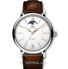 MKS萬國柏濤菲諾系列iw459401月相自動機械皮帶男表 一比一複刻表