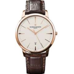 MKS廠江詩丹頓傳承系列85180/000R-9248玫瑰金機械男表 經典休閒商務表