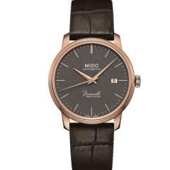 TW廠美度MIDO貝倫賽麗典藏紀念款M027.407.36.080.00男士玫瑰金機械表