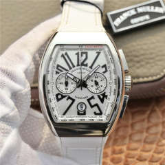 ABF法穆蘭Vanguard V45艇系列 原裝1.1開模 男士腕表 進口多功能vk石英機芯 矽膠