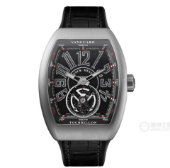 一比一複刻法蘭克穆勒V45先鋒系列陀飛輪V45TBR (TT)陀飛輪機械男表