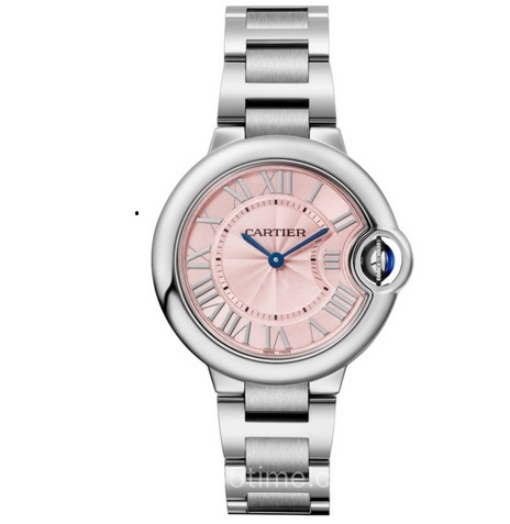 V6廠複刻卡藍氣球小號系列W6920038石英女表 粉面款