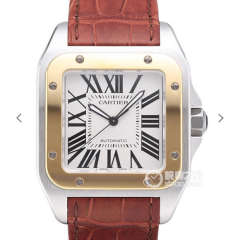 RB卡地亞山度士黑騎士W20072X7?市面上最強頂級複刻山度士手錶 皮帶表