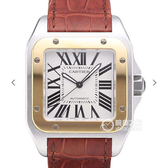 RB卡地亞山度士黑騎士W20072X7?市面上最強頂級複刻山度士手錶 皮帶表