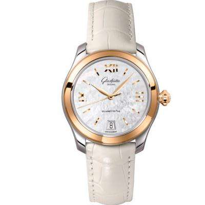 FK廠格拉蘇蒂原創系列1-39-22-09-06-44間金機械女表