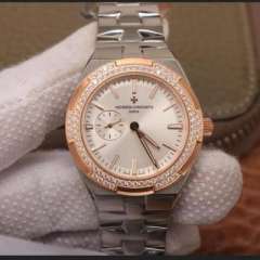 江詩丹頓縱橫四海系列OVERSEAS女款小號型v2版鋼帶款 精鋼錶帶 自動機械機芯 女士腕表