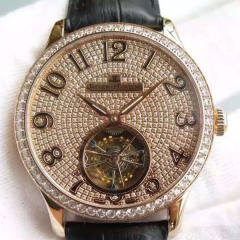 積家全自動真飛輪系列 全自動機械滿天星鑲鑽