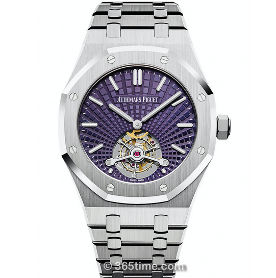 愛彼陀飛輪26522OR.OO.120OR.01經典陀飛輪 鋼帶機械男表