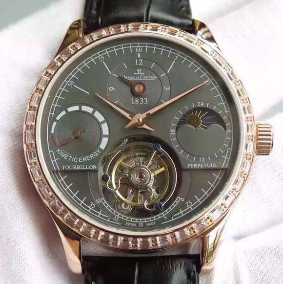 積家動力星辰陀飛輪手動上鏈機械！透底