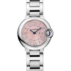 v6廠v7版卡地亞藍氣球系列W6920038 33mm女款石英表 粉色錶盤 複刻