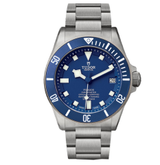 XF廠複刻帝舵領潛型藍色戰斧系列M25600TB-0001男士機械腕表