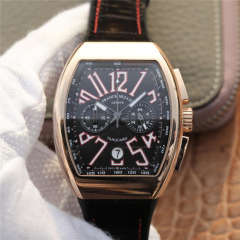 ABF法穆蘭Vanguard V45艇系列 原裝1.1開模 男士腕表 進口多功能vk石英機芯 矽膠