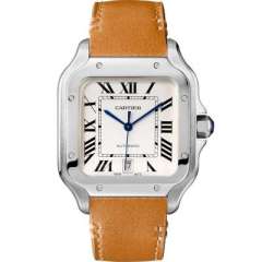 V6卡地亞山度士SANTOS桑托斯系列WSSA0009情侶款機械表